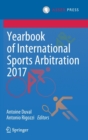 Image for Yearbook of International Sports Arbitration 2017