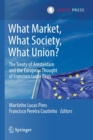Image for What Market, What Society, What Union?