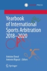 Image for Yearbook of international sports arbitration 2018-2020