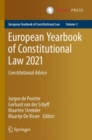 Image for European yearbook of constitutional law 2021  : constitutional advice