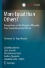 Image for More equal than others?  : perspectives on the principle of equality from international and EU law