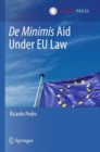 Image for De Minimis Aid  Under EU Law