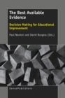 Image for Best Available Evidence: Decision Making for Educational Improvement