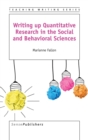 Image for Writing up Quantitative Research in the Social and Behavioral Sciences