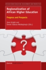 Image for Regionalization of African Higher Education