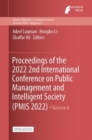 Image for Proceedings of the 2022 2nd International Conference on Public Management and Intelligent Society (PMIS 2022)