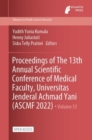 Image for Proceedings of The 13th Annual Scientific Conference of Medical Faculty, Universitas Jenderal Achmad Yani (ASCMF 2022)