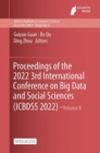 Image for Proceedings of the 2022 3rd International Conference on Big Data and Social Sciences (ICBDSS 2022)