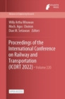 Image for Proceedings of the International Conference on Railway and Transportation (ICORT 2022)