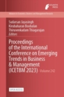 Image for Proceedings of the International Conference on Emerging Trends in Business &amp; Management (ICETBM 2023)