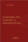 Image for Universality and Continuity in International Law