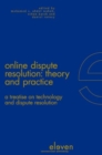 Image for Online Dispute Resolution : Theory &amp; Practice
