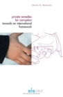 Image for Private Remedies for Corruption : Towards an International Framework