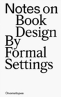 Image for Notes on book design