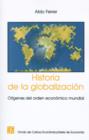 Image for Historia de la Globalizacion : Origenes del Orden Economico Mundial