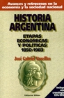 Image for Historia Argentina: Etapas Economicas y Politicas, 1850-1983