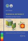 Image for Numerical Methods IV - Interpolation and Shape Functions