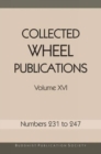 Image for Collected Wheel Publications: Number 231 to 247 Volume XVI