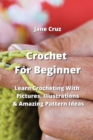 Image for Crochet For Beginners : Learn Crocheting With Pictures, Illustrations &amp; Amazing Pattern Ideas