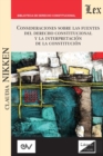 Image for Consideraciones Sobre Las Fuentes del Derecho Constitucional Y La Interpretacion de la Constitucion