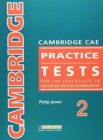 Image for Cambridge CAE Practice Tests 2 - Teacher&#39;s Book