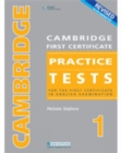 Image for CAMBRIDGE FC PRACTICE TESTS 1REVIDED ED STUDENT BOOK