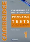 Image for CAMBRIDGE FC PRACTICE TESTS 1REV ED TEACHER&#39;S BOOK