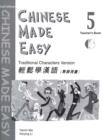 Image for Chinese Made Easy: Traditional Characters Version : Book 5 : Teacher&#39;s Book