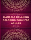 Image for Mandala Relaxing coloring book for adults