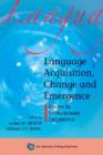 Image for Language Acquisition, Change and Emergence