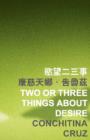 Image for Two or Three Things About Desire