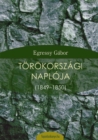 Image for Egressy Gabor torokorszagi naploja