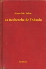 Image for La Recherche de l&#39;Absolu