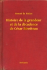 Image for Histoire de la grandeur et de la decadence de Cesar Birotteau