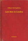 Image for Last Men in London