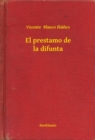 Image for El prestamo de la difunta