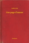 Image for Une page d&#39;amour