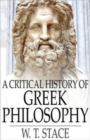 Image for Critical History of Greek Philosophy