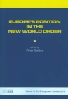 Image for Europe&#39;S Position in the New World Order