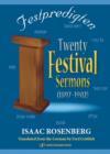 Image for Festpredigten: twenty festival sermons : 1897-1902
