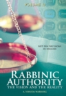 Image for Rabbinic Authority, Volume 2 Volume 2