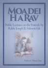Image for Moadei HaRav  : public lectures on the festivals by Rabbi Joseph B. Soloveitchik
