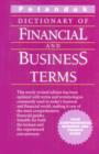 Image for Dictionary of Financial and Business Terms