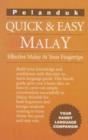 Image for Quick and Easy Malay