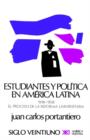 Image for Estudiantes y Politica En America Latina