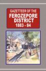 Image for Gazetteer of the Ferozepore District 1883-84