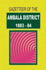 Image for Gazetteer of the Ambala District