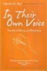 Image for In their own voice  : the art of being and becoming