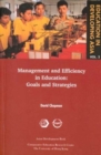 Image for Education in Developing Asia V 2 - Management and Efficiency in Education - Goals and Strategies