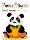 Image for Panda mignon Livre de coloriage pour enfants : Pages a colorier pour les tout-petits qui aiment les pandas mignons, cadeau pour les garcons et les filles de 2 a 8 ans